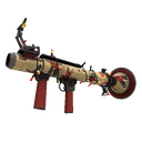 Strange Festivized Cookie Fortress Rocket Launcher (Well-Worn)