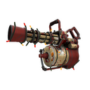 Unusual Festivized Professional Killstreak Cookie Fortress Minigun (Well-Worn) (Hot)