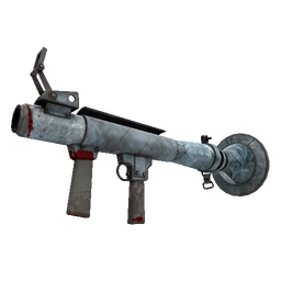 free tf2 item Glacial Glazed Rocket Launcher (Battle Scarred)