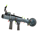 Strange Unusual Festivized Professional Killstreak Glacial Glazed Rocket Launcher (Well-Worn) (Isotope)