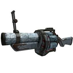 Glacial Glazed Grenade Launcher (Battle Scarred)