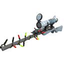 Unusual Festivized Specialized Killstreak Glacial Glazed Sniper Rifle (Field-Tested) (Isotope)