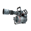 Strange Glacial Glazed Minigun (Battle Scarred)