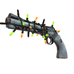 Festivized Glacial Glazed Revolver (Battle Scarred)