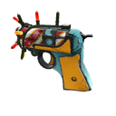 Strange Festivized Specialized Killstreak Frosty Delivery Shortstop (Well-Worn)