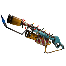 free tf2 item Strange Festivized Frosty Delivery Flame Thrower (Field-Tested)