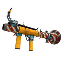Festivized Frosty Delivery Rocket Launcher (Well-Worn)