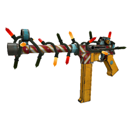 free tf2 item Strange Festivized Frosty Delivery SMG (Well-Worn)