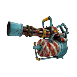 Frosty Delivery Minigun (Battle Scarred)