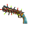 Strange Festivized Frosty Delivery Revolver (Well-Worn)