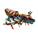 Strange Festivized Professional Killstreak Frosty Delivery Crusader's Crossbow (Battle Scarred)