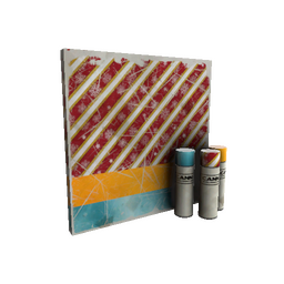 free tf2 item Strange Frosty Delivery War Paint (Well-Worn)