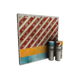 free tf2 item Frosty Delivery War Paint (Well-Worn)