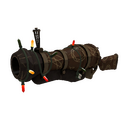 Unusual Festivized Professional Killstreak Necromanced Loose Cannon (Field-Tested) (Cool)