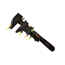 Unusual Festivized Killstreak Kiln and Conquer Wrench (Battle Scarred) (Isotope)