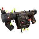 Strange Festivized Specialized Killstreak Kiln and Conquer Stickybomb Launcher (Battle Scarred)