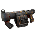 Strange Specialized Killstreak Kiln and Conquer Stickybomb Launcher (Battle Scarred)