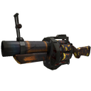 Unusual Specialized Killstreak Kiln and Conquer Grenade Launcher (Battle Scarred) (Cool)