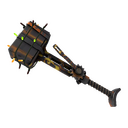 Unusual Festivized Specialized Killstreak Kiln and Conquer Powerjack (Minimal Wear) (Isotope)