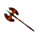 Strange Festivized Professional Killstreak Polter-Guised Scotsman's Skullcutter (Field-Tested)