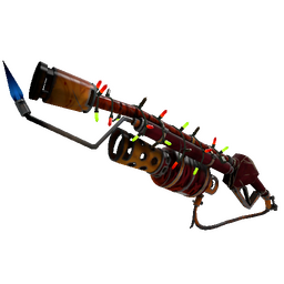 free tf2 item Strange Festivized Specialized Killstreak Polter-Guised Flame Thrower (Field-Tested)