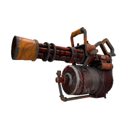 free tf2 item Polter-Guised Minigun (Battle Scarred)