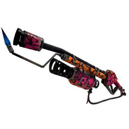 free tf2 item Party Phantoms Flame Thrower (Well-Worn)