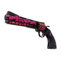 Unusual Professional Killstreak Party Phantoms Revolver (Field-Tested) (Isotope)