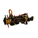 Unusual Festivized Specialized Killstreak Searing Souls Iron Bomber (Factory New) (Isotope)
