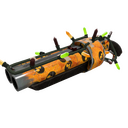 Strange Unusual Festivized Professional Killstreak Searing Souls Scattergun (Well-Worn) (Isotope)