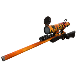 free tf2 item Unusual Searing Souls Sniper Rifle (Well-Worn)