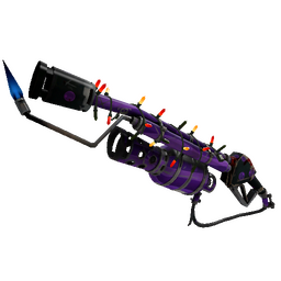 Strange Festivized Potent Poison Flame Thrower (Well-Worn)