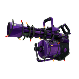 Strange Festivized Potent Poison Minigun (Minimal Wear)