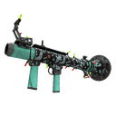 Unusual Festivized Broken Bones Rocket Launcher (Well-Worn) (Cool)
