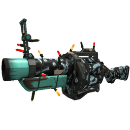 free tf2 item Unusual Festivized Professional Killstreak Broken Bones Grenade Launcher (Field-Tested)