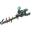 Strange Festivized Specialized Killstreak Broken Bones Sniper Rifle (Minimal Wear)