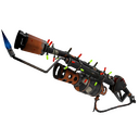 Unusual Festivized Simple Spirits Flame Thrower (Well-Worn) (Isotope)