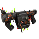 Strange Festivized Simple Spirits Stickybomb Launcher (Battle Scarred)