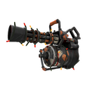 Unusual Festivized Specialized Killstreak Simple Spirits Minigun (Battle Scarred) (Isotope)