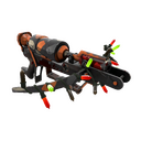 Unusual Festivized Professional Killstreak Simple Spirits Crusader's Crossbow (Battle Scarred) (Isotope)
