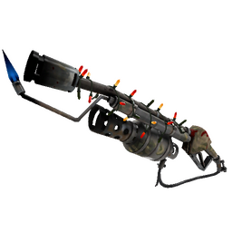Festivized Forest Fire Flame Thrower (Battle Scarred)