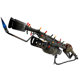 free tf2 item Strange Festivized Forest Fire Flame Thrower (Battle Scarred)