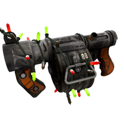 free tf2 item Strange Festivized Sudden Flurry Stickybomb Launcher (Battle Scarred)