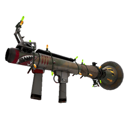 Strange Festivized Killstreak Warhawk Rocket Launcher (Well-Worn)