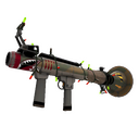 Strange Festivized Professional Killstreak Warhawk Rocket Launcher (Minimal Wear)