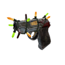 Unusual Festivized Professional Killstreak Blitzkrieg Pistol (Battle Scarred)