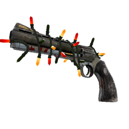 Strange Festivized Specialized Killstreak Blitzkrieg Revolver (Well-Worn)