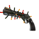 Unusual Festivized Killstreak Blitzkrieg Revolver (Field-Tested) (Hot)