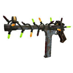 free tf2 item Festivized Blitzkrieg SMG (Battle Scarred)