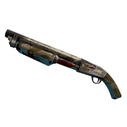 free tf2 item Strange Red Bear Shotgun (Battle Scarred)